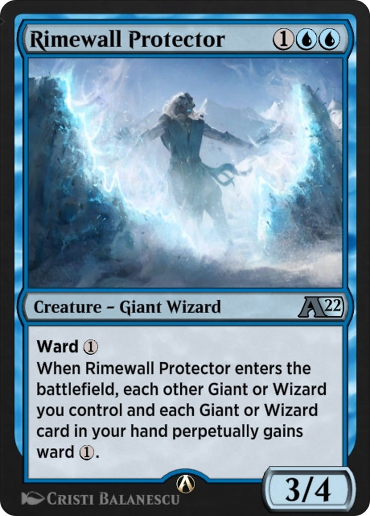 Rimewall Protector (Y22-021) - Alchemy: Innistrad-1