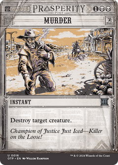 Murder [Outlaws of Thunder Junction: Breaking News]-1