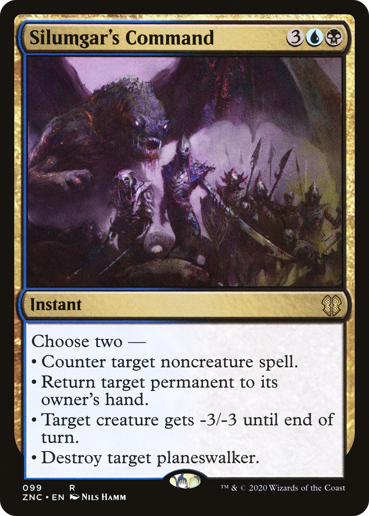 Silumgar's Command [Zendikar Rising Commander]-1