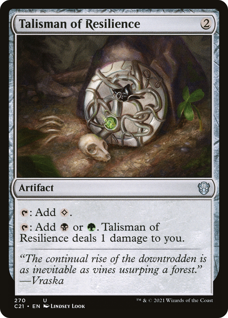 Talisman of Resilience [Commander 2021]-1
