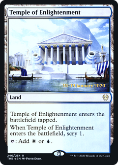 Temple of Enlightenment [Theros Beyond Death Prerelease Promos]-1
