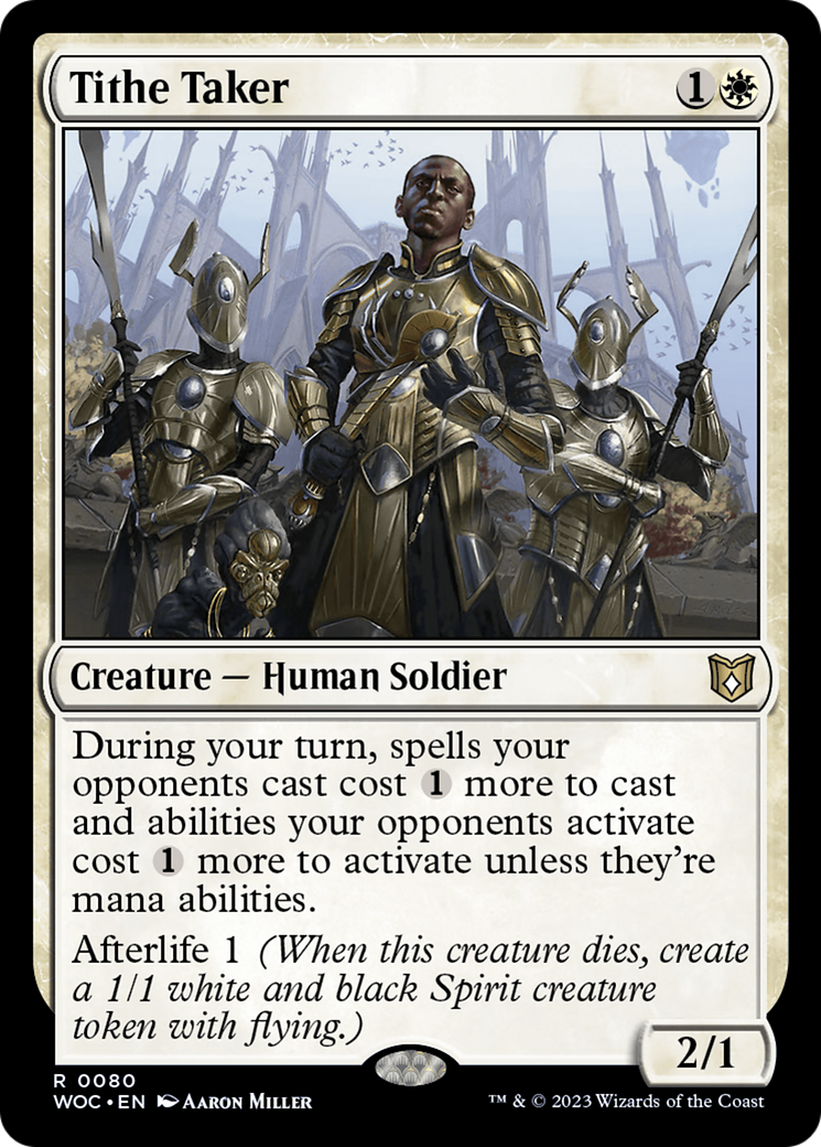 Tithe Taker [Wilds of Eldraine Commander]-1