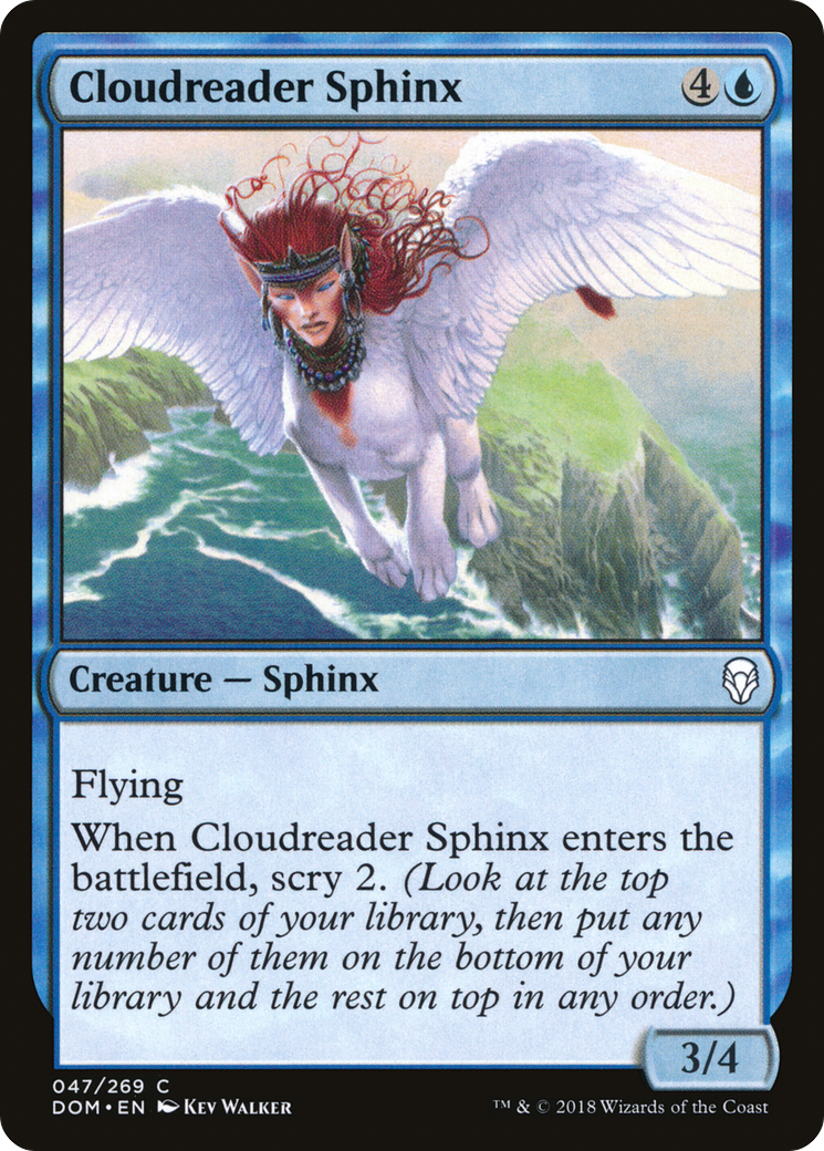 Cloudreader Sphinx [Dominaria]-1