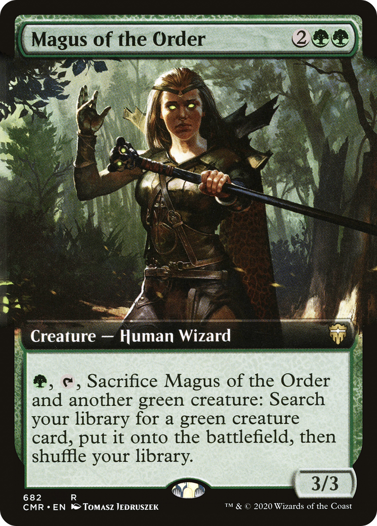 Magus of the Order (Extended Art) [Commander Legends]-1