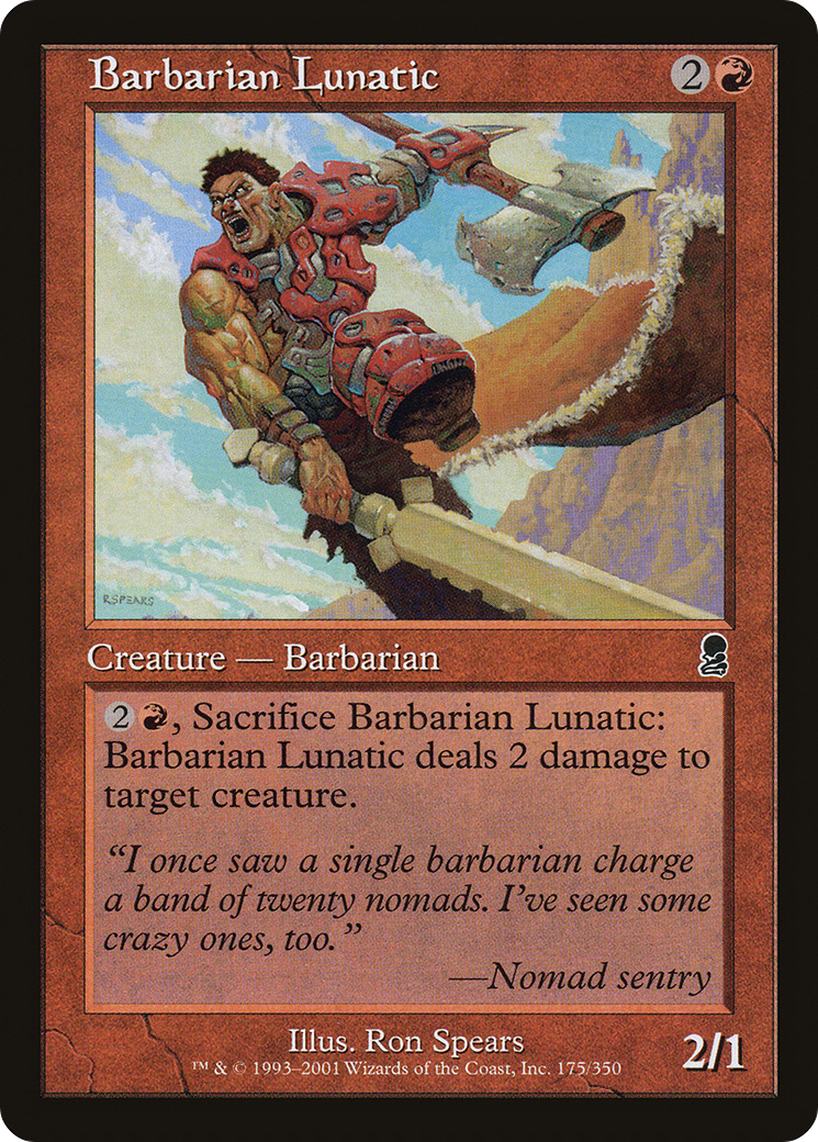 Barbarian Lunatic [Odyssey]-1