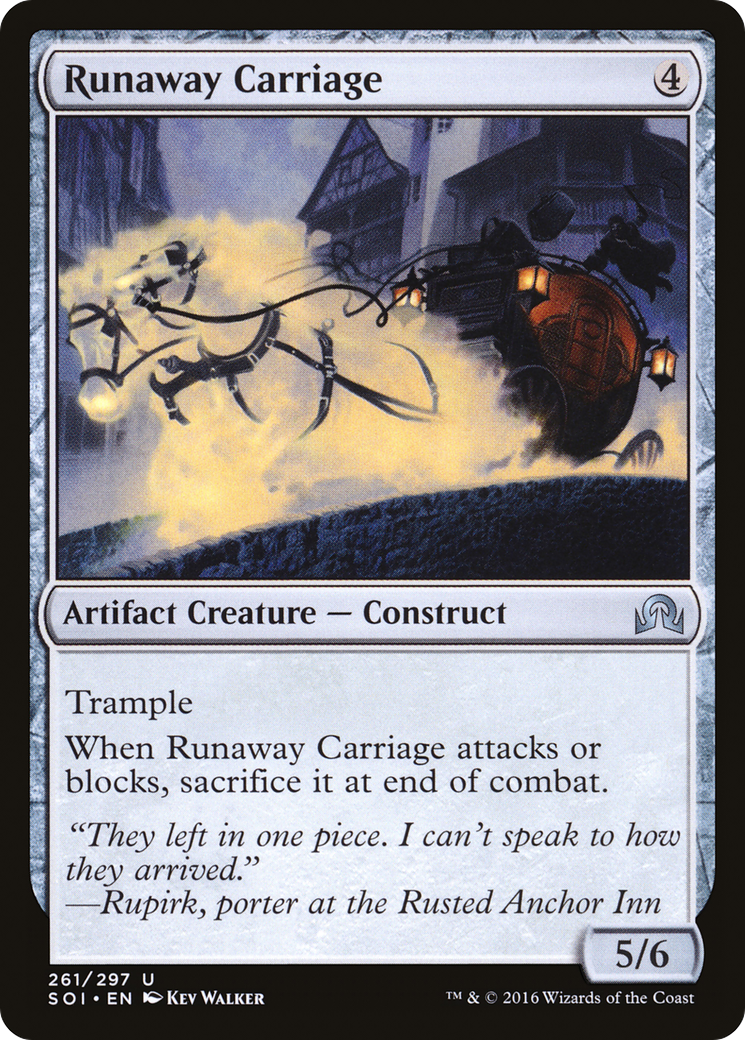 Runaway Carriage [Shadows over Innistrad]-1