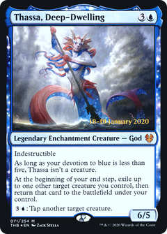 Thassa, Deep-Dwelling [Theros Beyond Death Prerelease Promos]-1