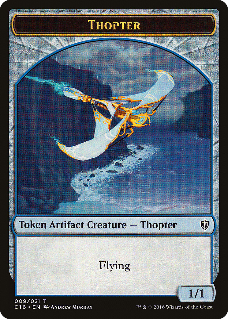 Thopter // Germ Double-Sided Token [Commander 2016 Tokens]-3