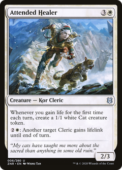 Attended Healer [Zendikar Rising]-1