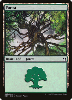 Forest (40) [Duel Decks: Zendikar vs. Eldrazi]-1