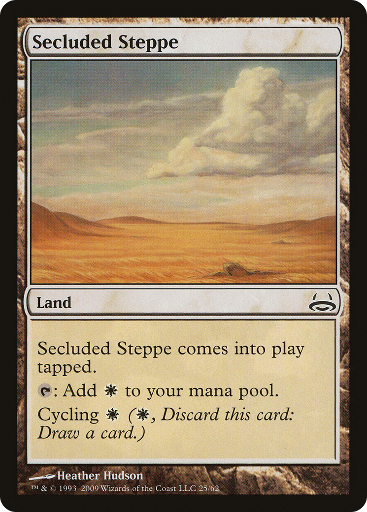 Secluded Steppe [Duel Decks: Divine vs. Demonic]-1