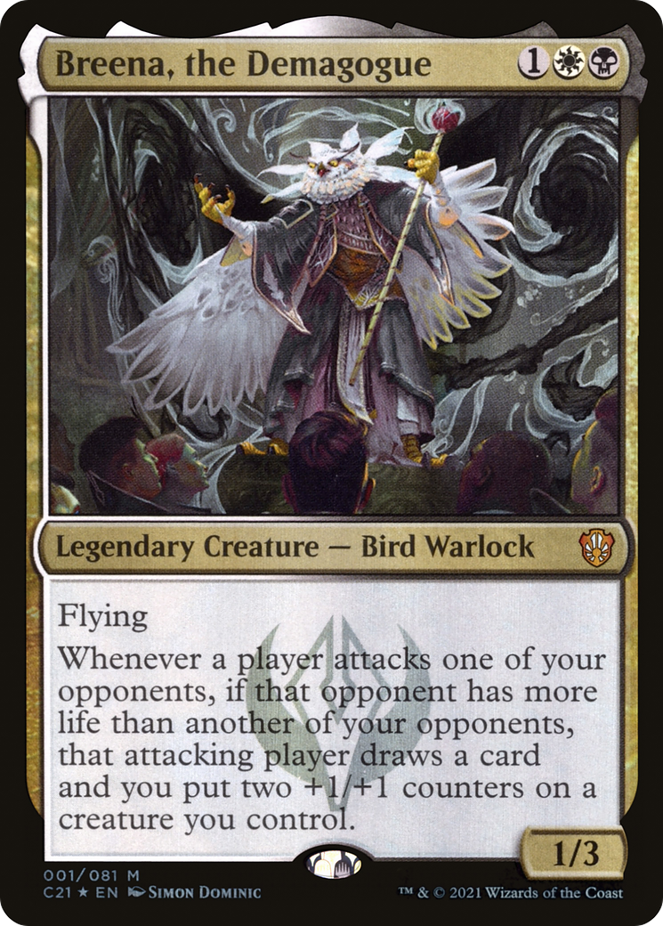 Breena, the Demagogue [Commander 2021]-1