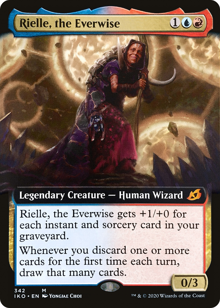 Rielle, the Everwise (Extended Art) [Ikoria: Lair of Behemoths]-1
