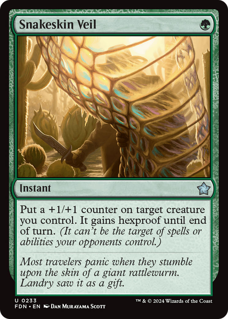 Snakeskin Veil [Foundations]-1