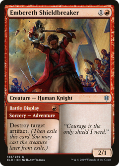 Embereth Shieldbreaker // Battle Display [Throne of Eldraine]-1