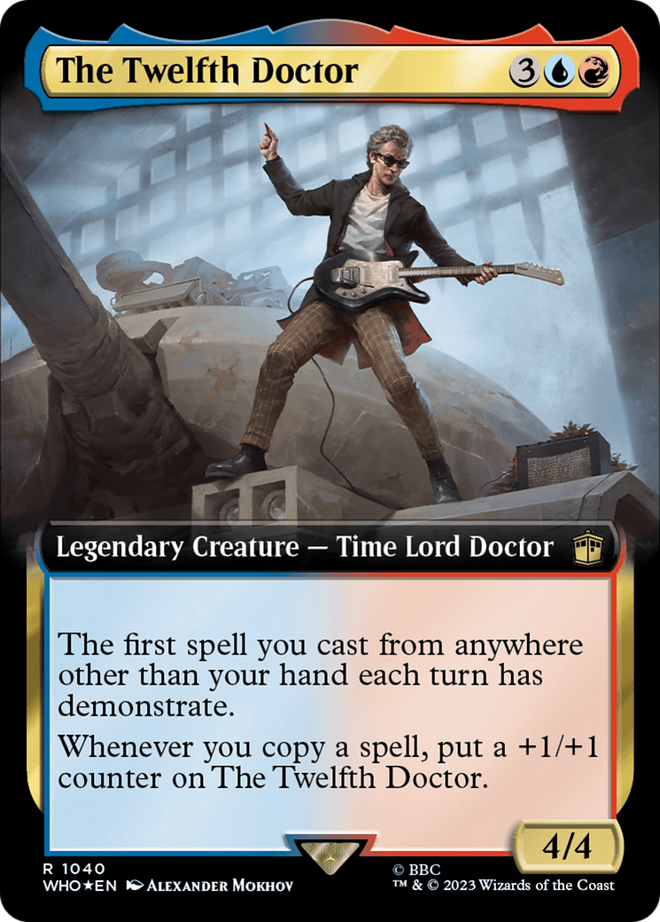 The Twelfth Doctor (Extended Art) (Surge Foil) [Doctor Who]-1