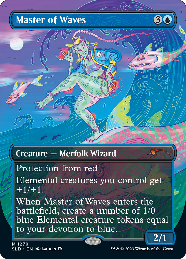 Master of Waves (Borderless) [Secret Lair Drop Series]-1