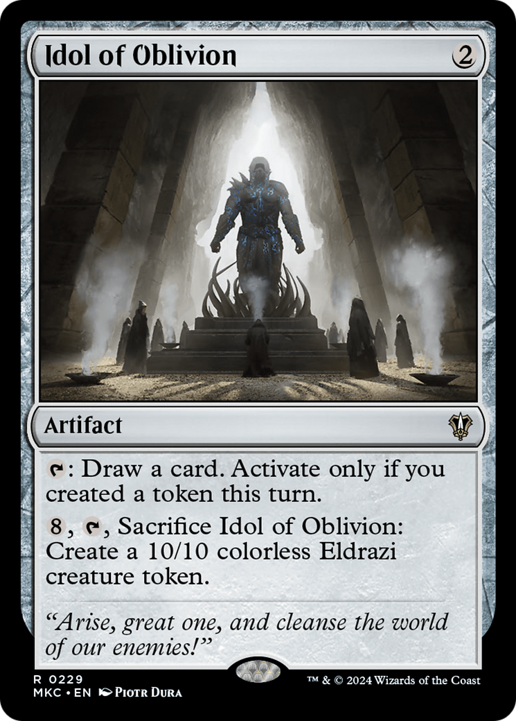 Idol of Oblivion [Murders at Karlov Manor Commander]-1