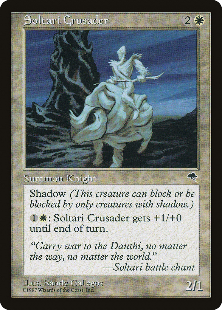 Soltari Crusader [Tempest]-1