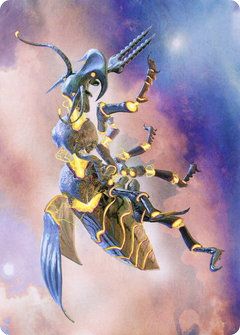 Zabaz, the Glimmerwasp Art Card [Modern Horizons 2 Art Series]-1