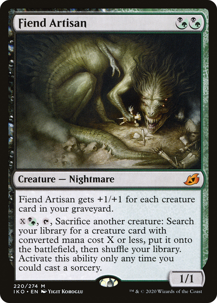 Fiend Artisan [Ikoria: Lair of Behemoths]-1