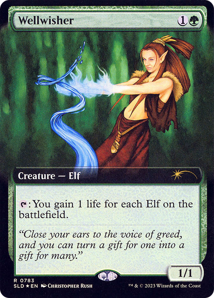 Wellwisher (Extended Art) (SLD-783) - Secret Lair Drop: (Extended Art) Foil-1