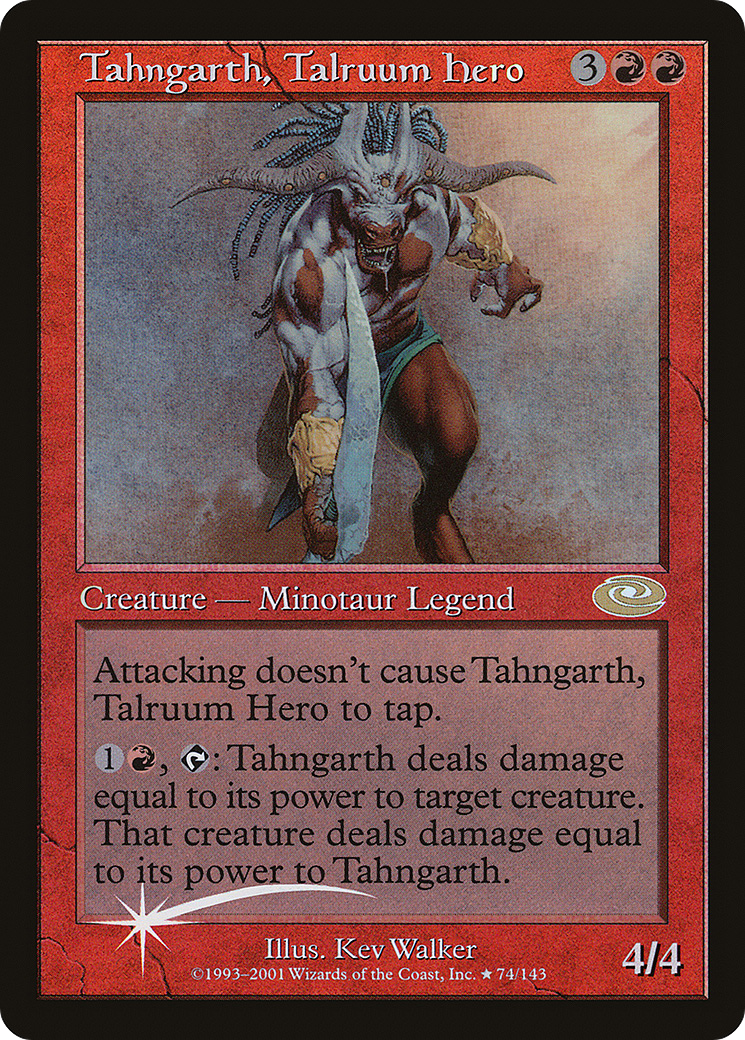 Tahngarth, Talruum Hero (Kev Walker) [Planeshift]-1