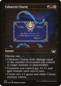 Cabaretti Charm (Showcase Golden Age Gilded Foil) [Streets of New Capenna]-1