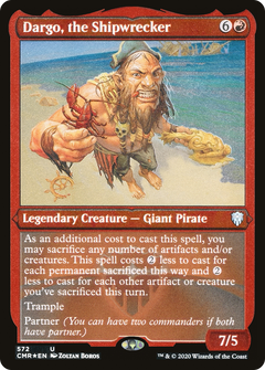 Dargo, the Shipwrecker (Etched) [Commander Legends]-1
