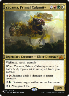 Zacama, Primal Calamity (LIST-174/196) - The List-1