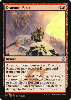 Draconic Roar [Dragons of Tarkir]-1