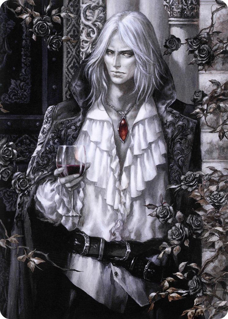 Sorin the Mirthless // Sorin the Mirthless (AVOW-002) - Crimson Vow Art Series (Borderless) Foil-3