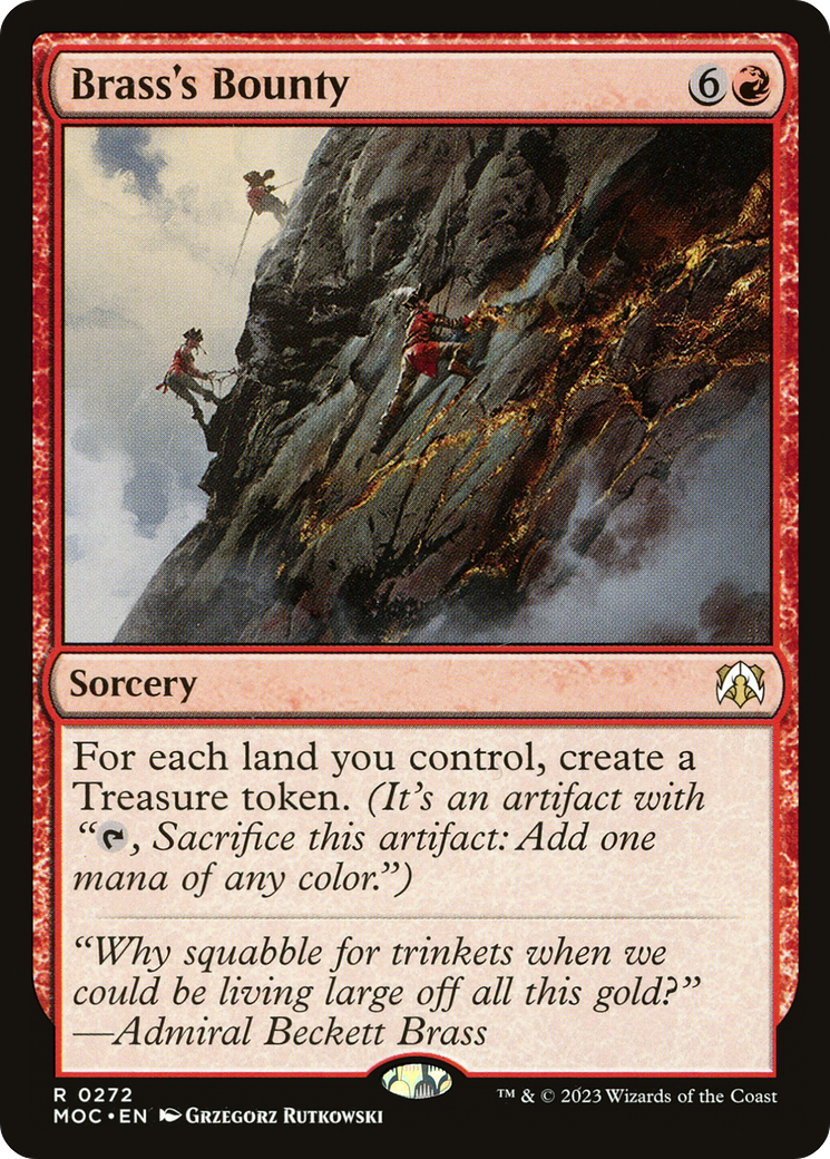 Brass's Bounty [March of the Machine Commander]-1