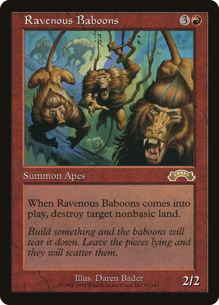 Ravenous Baboons [Exodus]-1