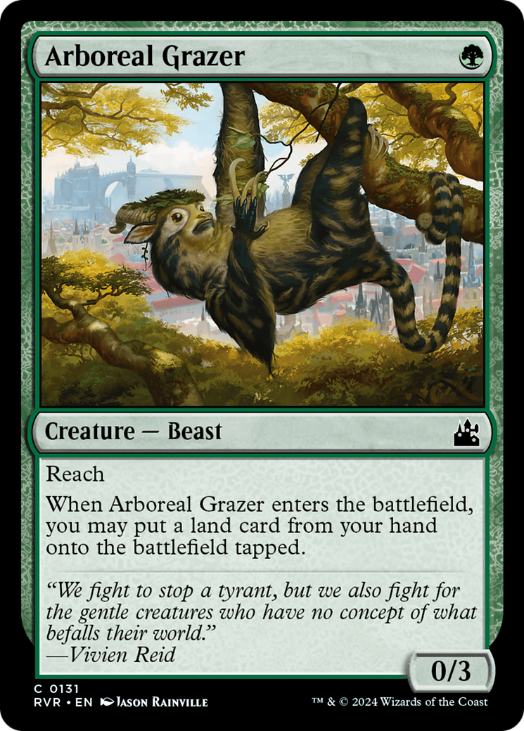 Arboreal Grazer [Ravnica Remastered]-1