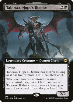 Taborax, Hope's Demise (Extended Art) [Zendikar Rising]-1