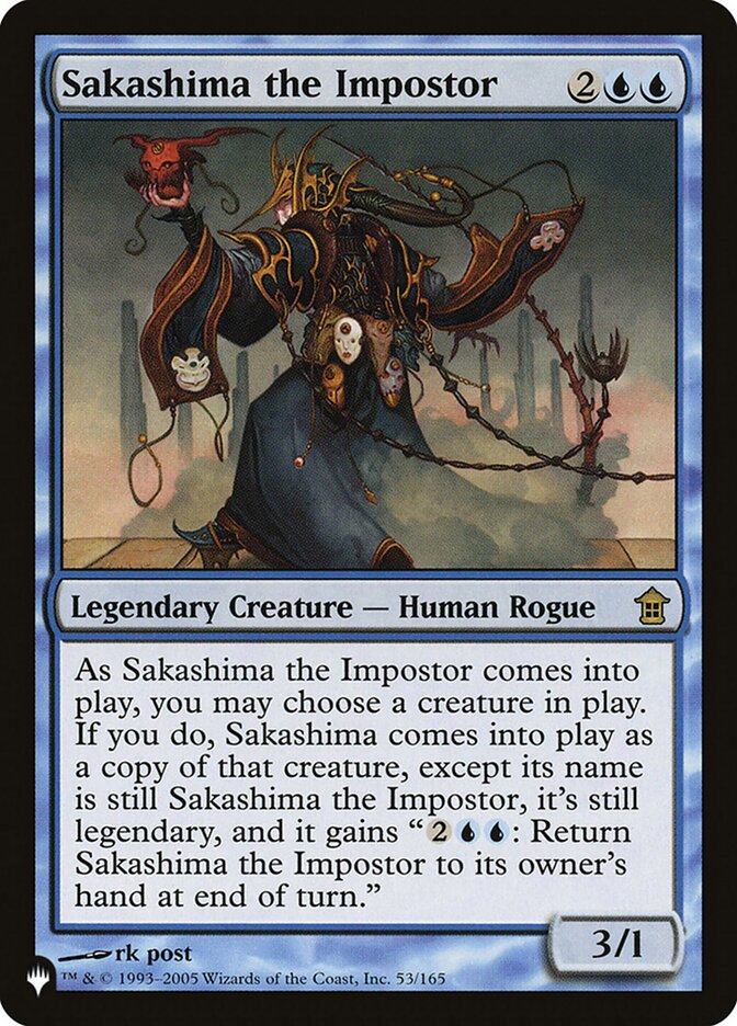 Sakashima the Impostor [Secret Lair: Heads I Win, Tails You Lose]-1