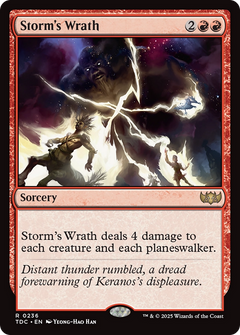 Storm's Wrath [Tarkir: Dragonstorm Commander]-1