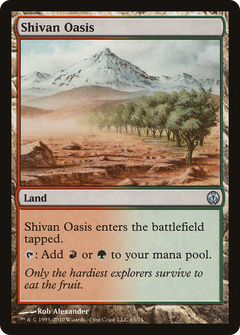 Shivan Oasis [Duel Decks: Phyrexia vs. the Coalition]-1