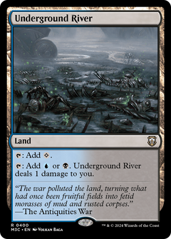 Underground River (Ripple Foil) [Modern Horizons 3 Commander]-1