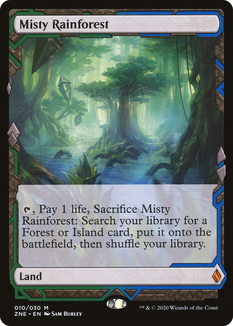 Misty Rainforest (Expeditions) [Zendikar Rising Expeditions]-1