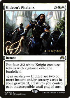Gideon's Phalanx [Magic Origins Prerelease Promos]-1