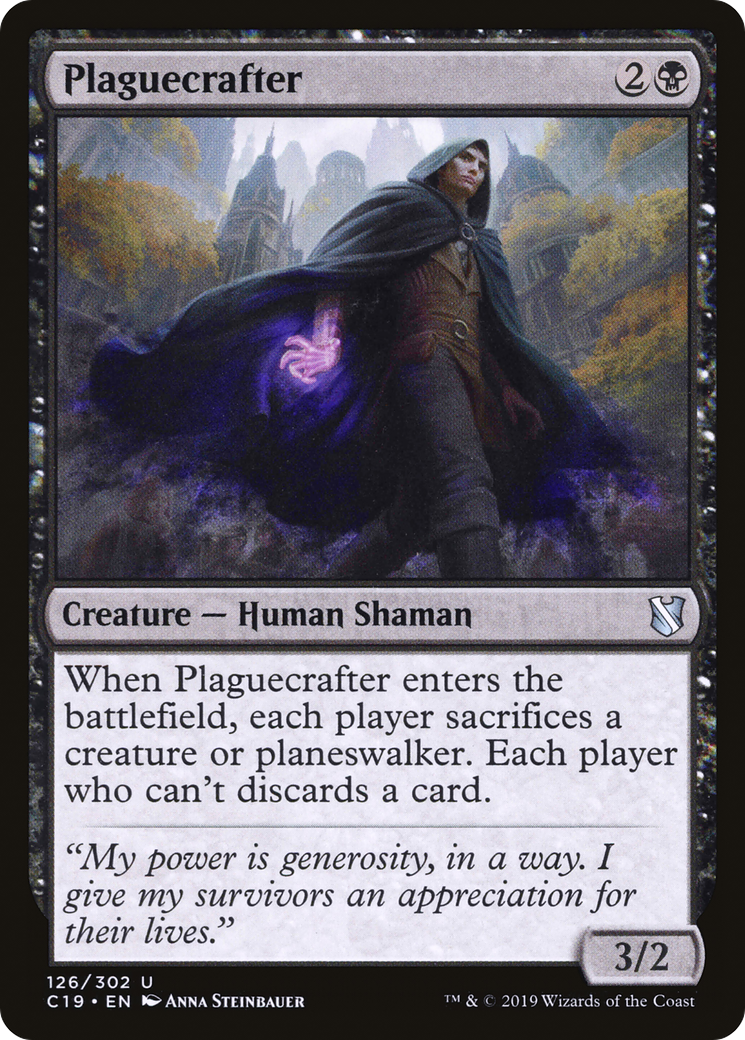 Plaguecrafter [Commander 2019]-1