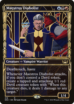 Maestros Diabolist (Showcase Golden Age) [Streets of New Capenna]-1