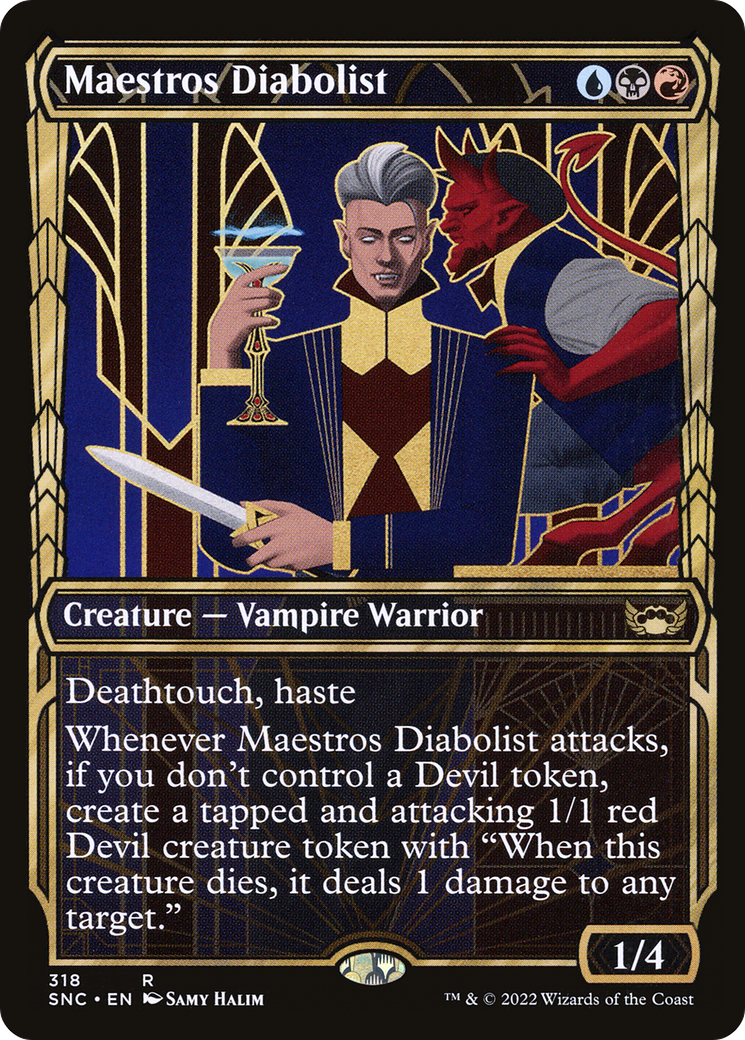 Maestros Diabolist (Showcase Golden Age) [Streets of New Capenna]-1