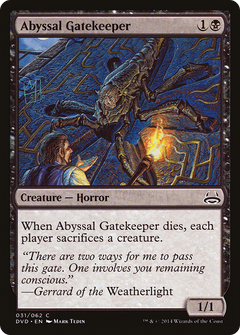 Abyssal Gatekeeper (Divine vs. Demonic) [Duel Decks Anthology]-1