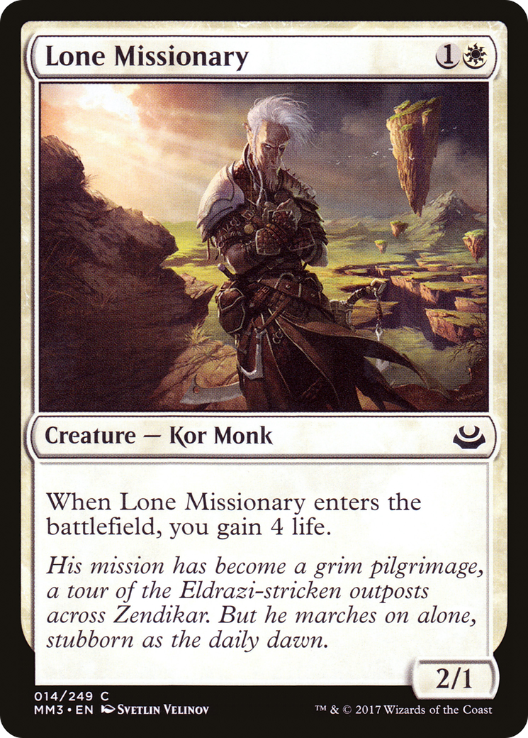 Lone Missionary [Modern Masters 2017]-1