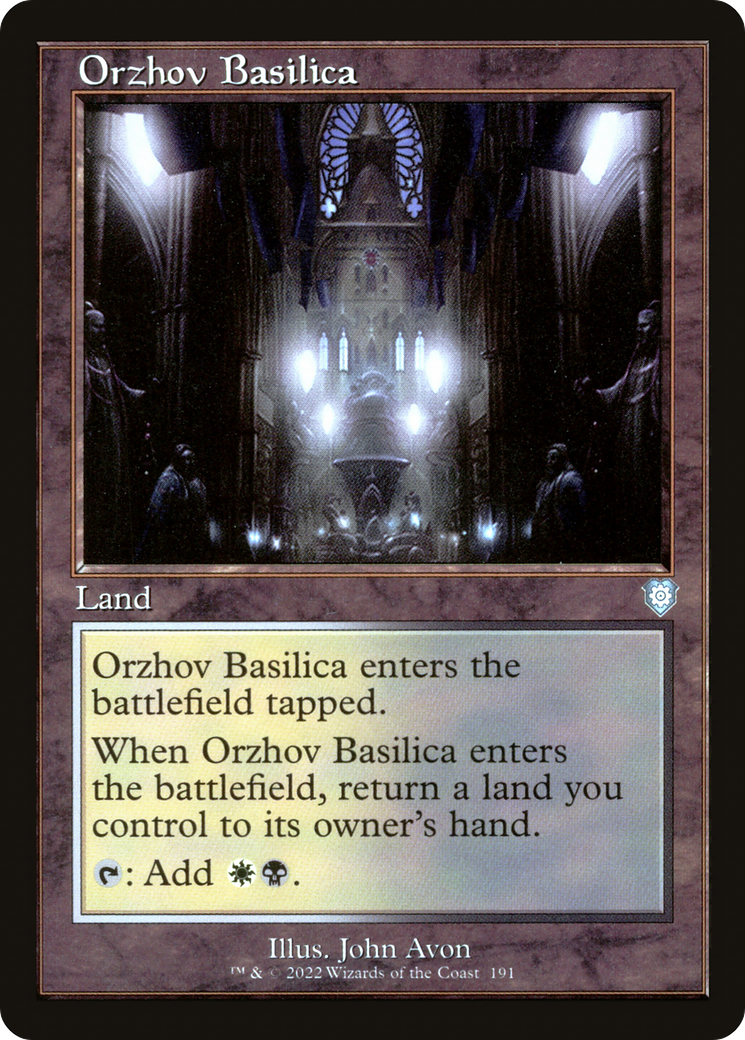 Orzhov Basilica (Retro) [The Brothers' War Commander]-1