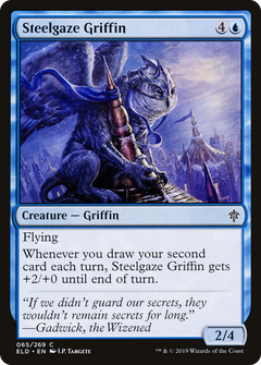 Steelgaze Griffin [Throne of Eldraine]-1