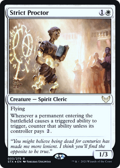 Strict Proctor [Strixhaven: School of Mages Prerelease Promos]-1